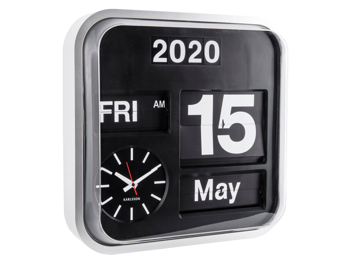 Big Flip Clock - Silver