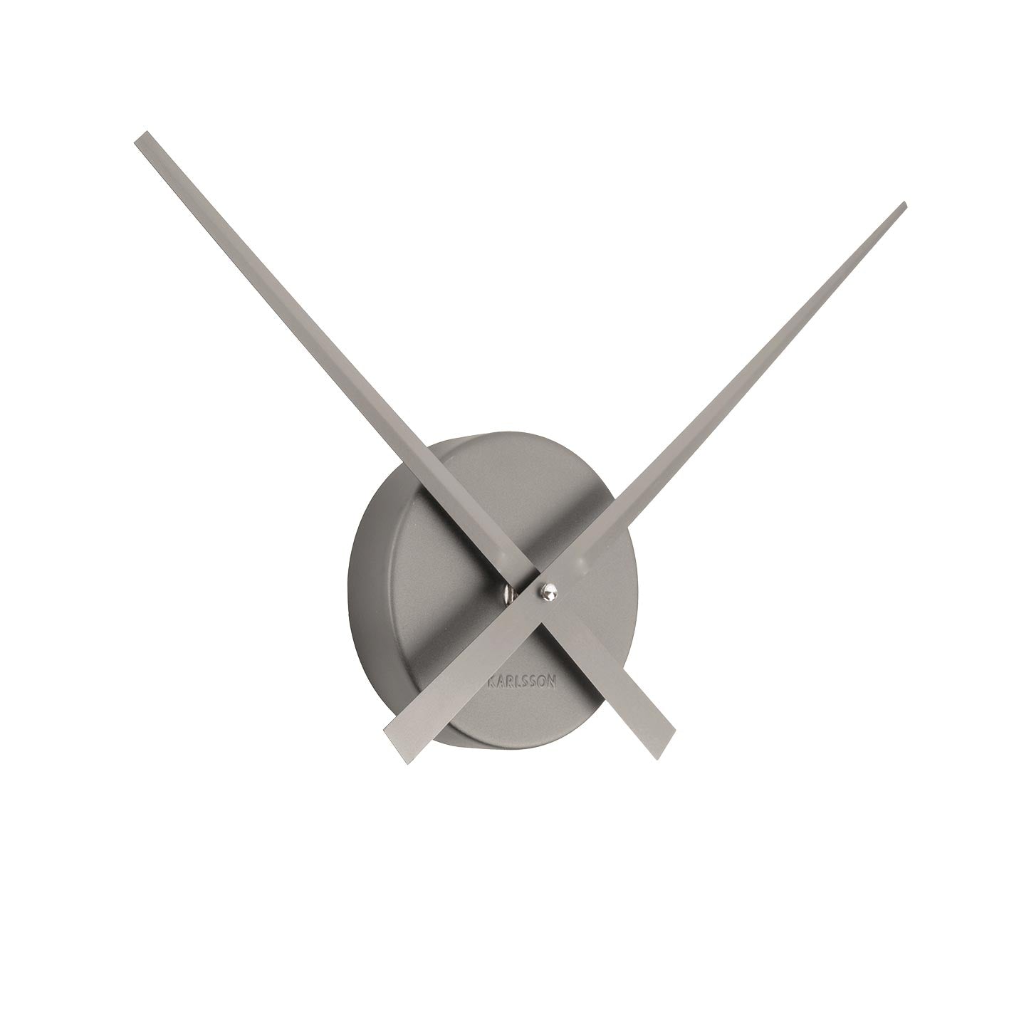 LBT Wall Clock Mini - Metallic Dark Grey