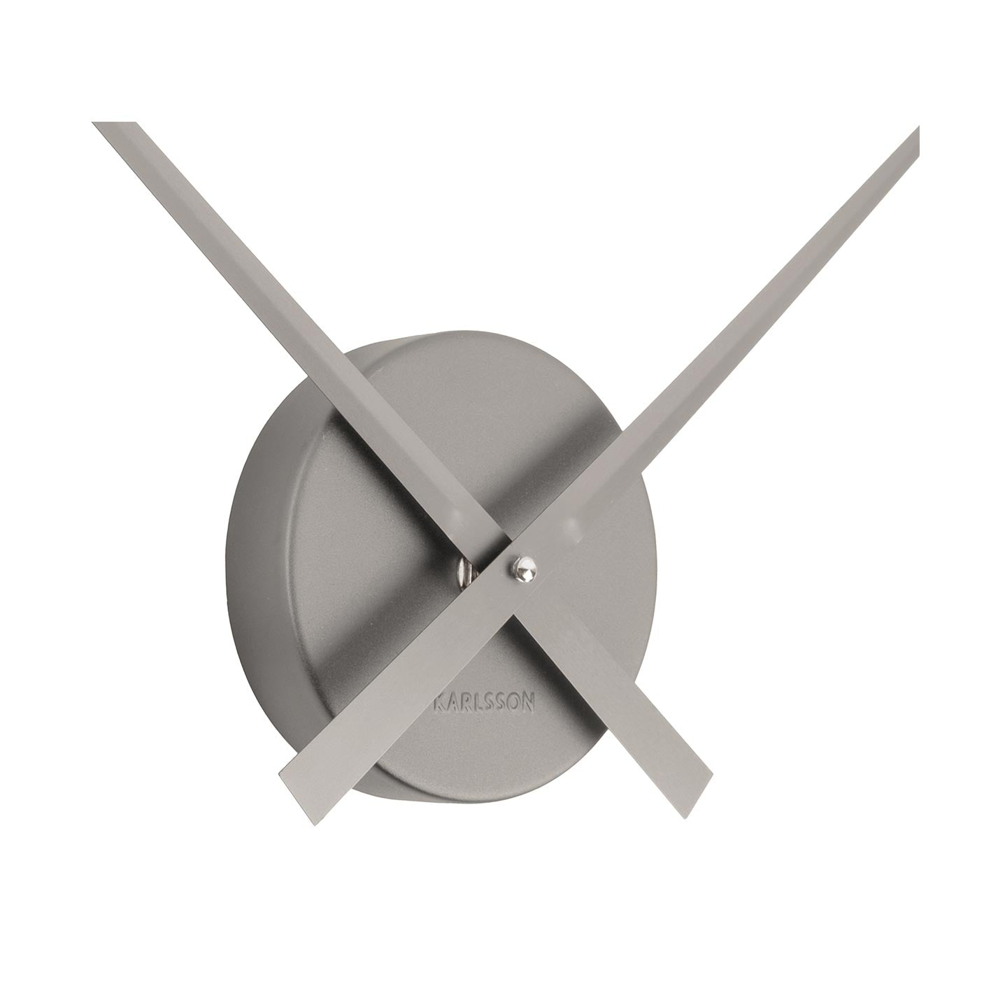 LBT Wall Clock Mini - Metallic Dark Grey