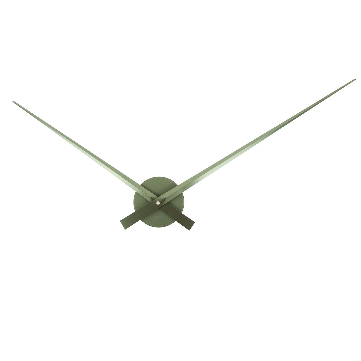 LBT Wall Clock Large - Metallic Dark Green