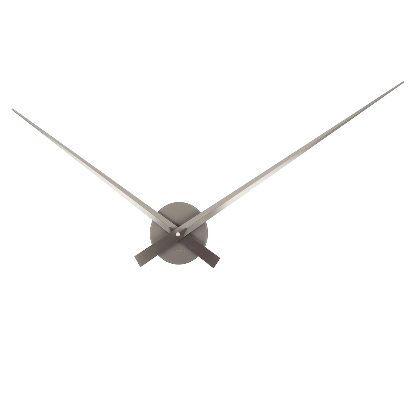 LBT Wall Clock Large - Metallic Dark Grey
