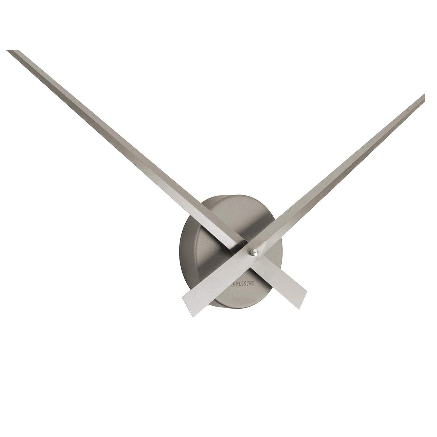LBT Wall Clock Large - Metallic Dark Grey