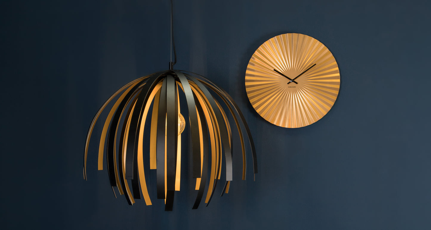 Sensu Wall Clock - Gold