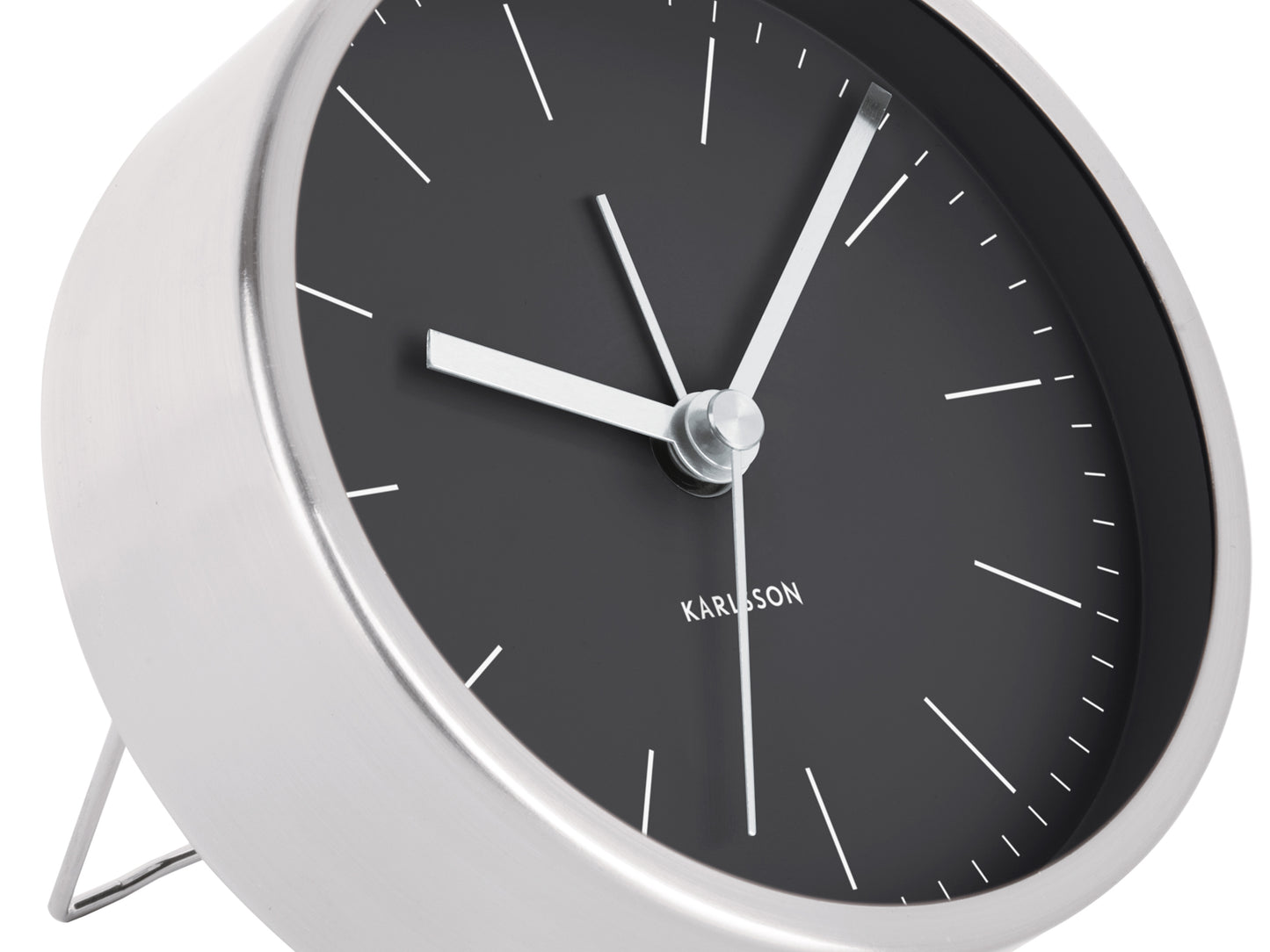 Minimal Alarm Clock - Black