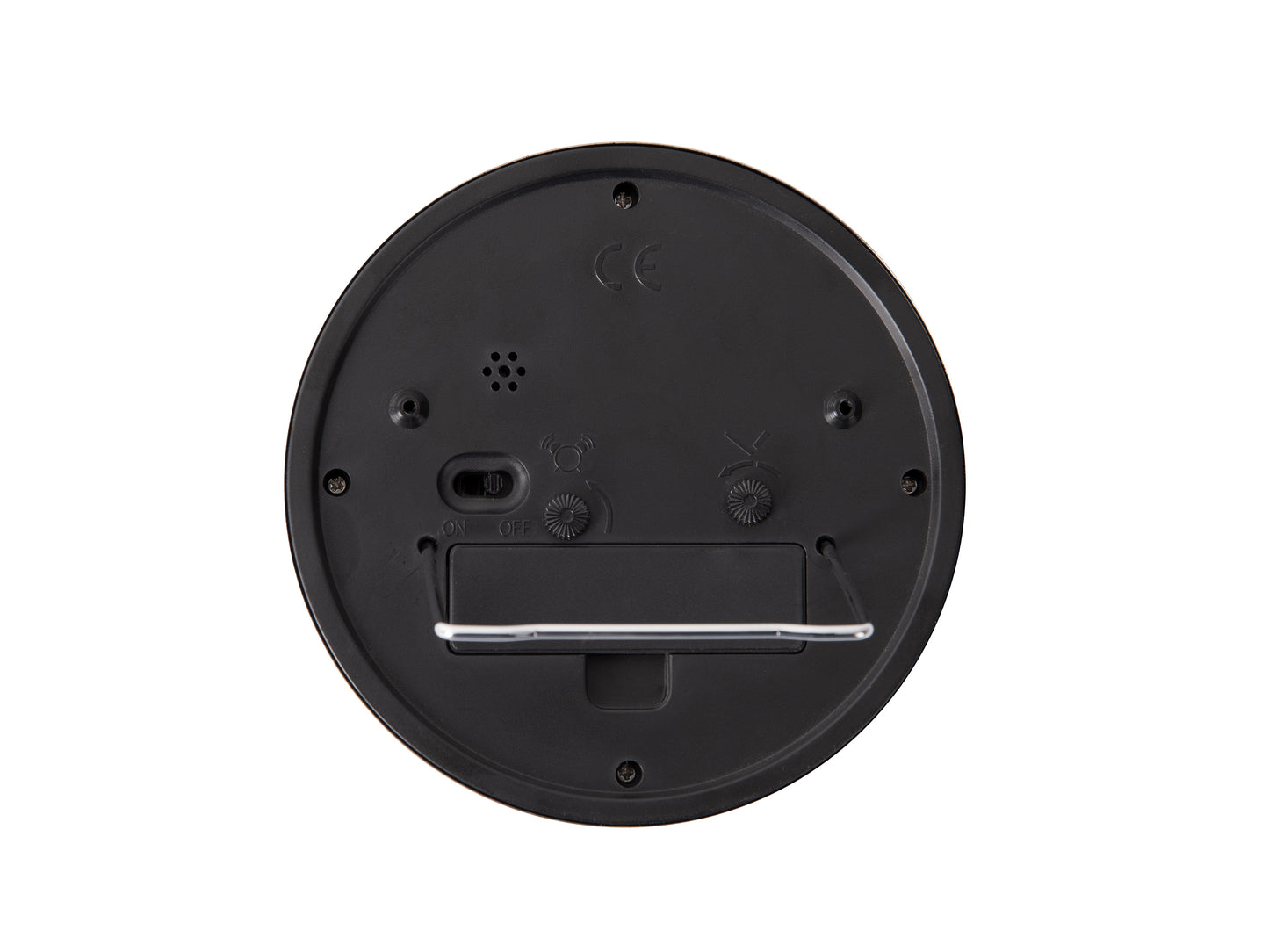 Minimal Alarm Clock - Black