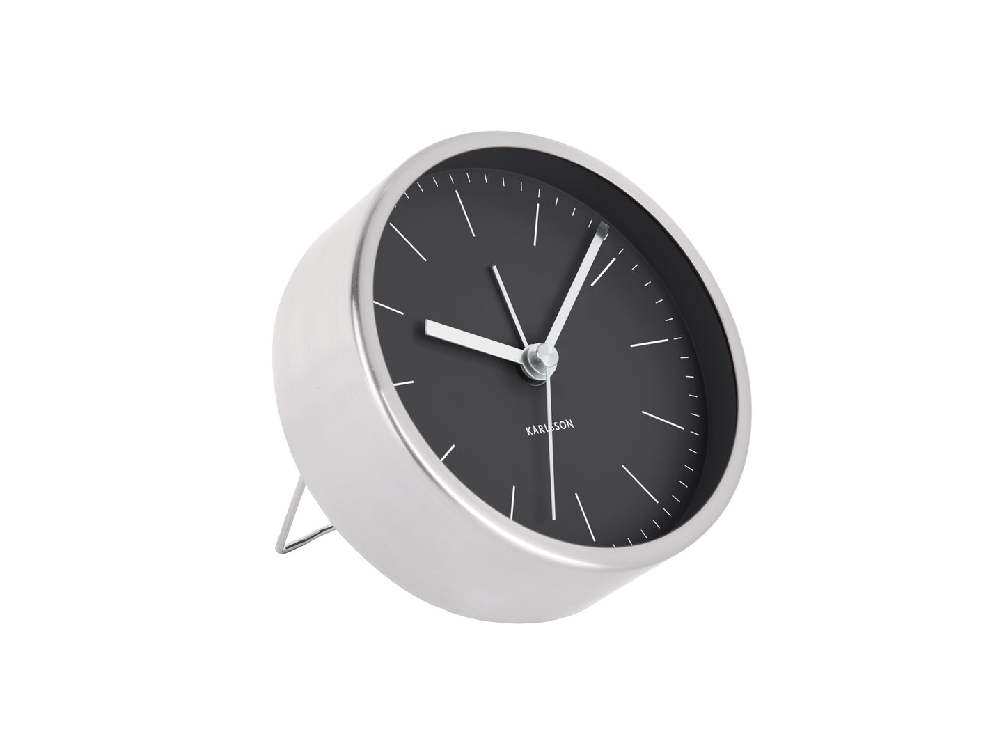 Minimal Alarm Clock - Black