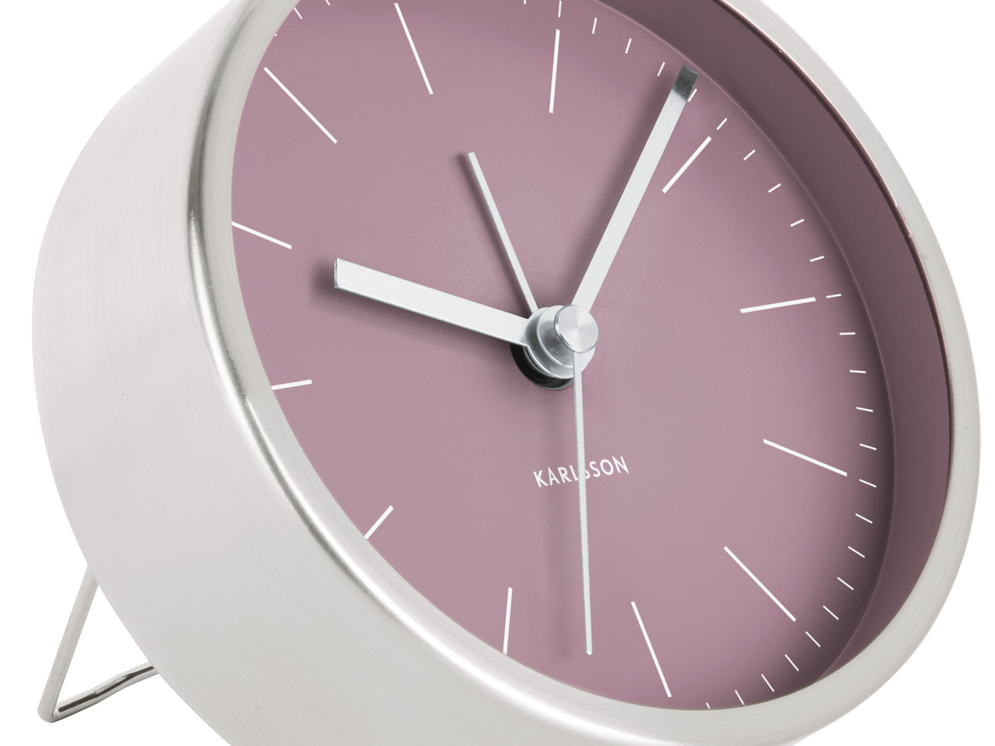 Minimal Alarm Clock - Purple