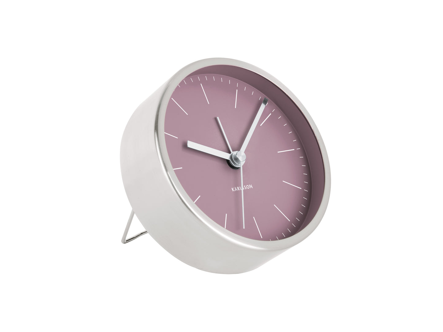 Minimal Alarm Clock - Purple