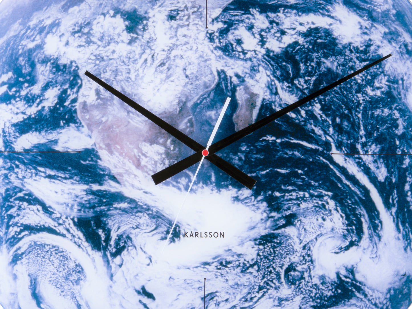Earth Wall Clock