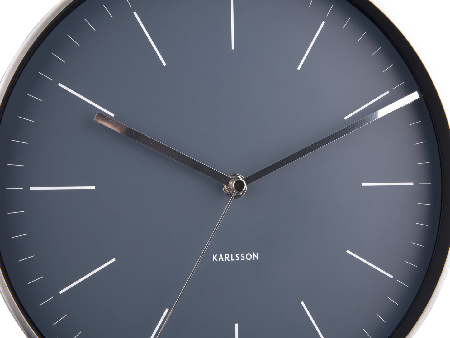 Minimal Clock - Night Blue