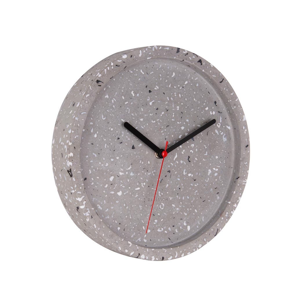 Tom Clock - Terrazzo Grey