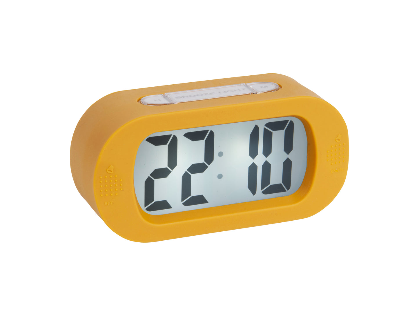 Gummy Alarm Clock - Ochre Yellow