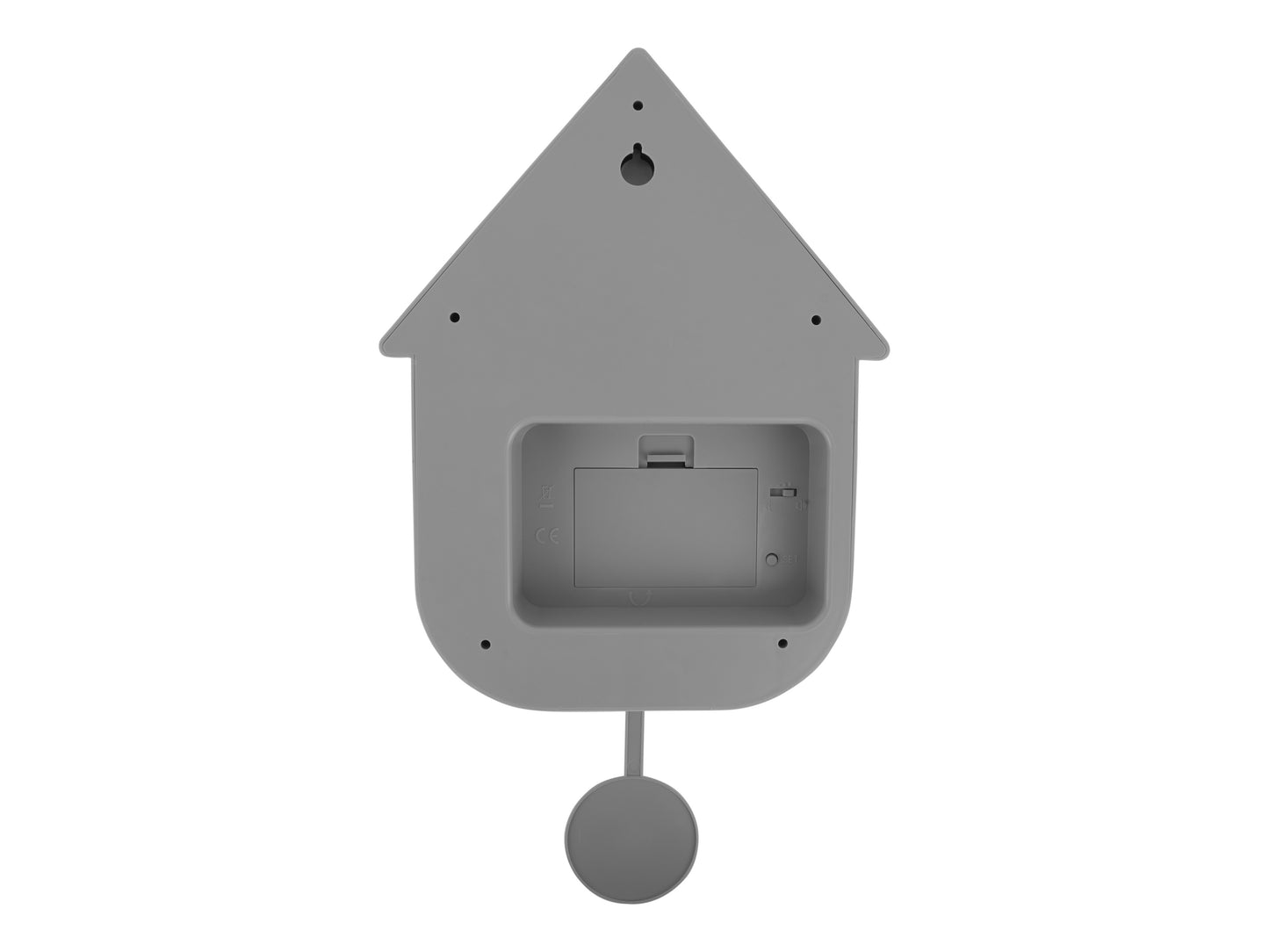 Modern Cuckoo Clock - Mouse Grey