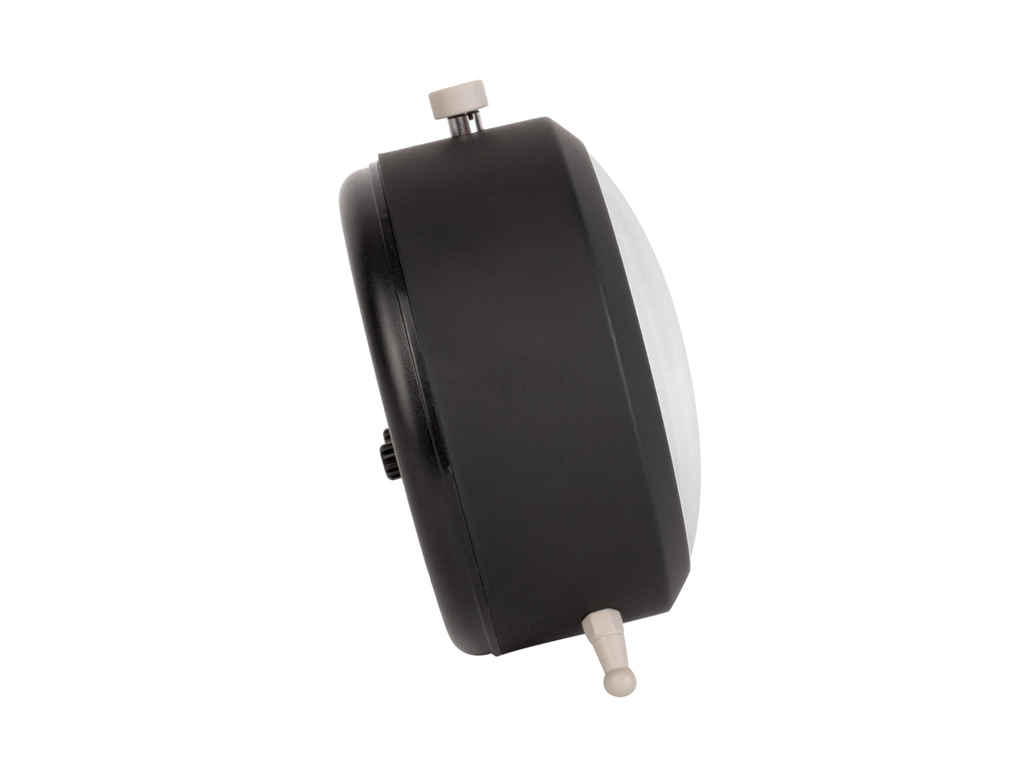 Button Alarm Clock - Black