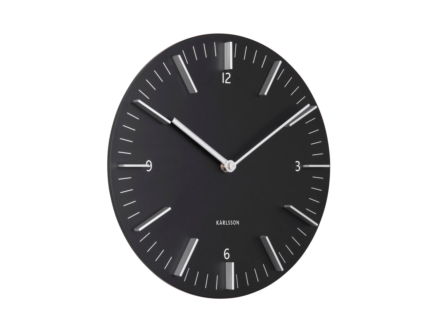 Detailed Clock - Black
