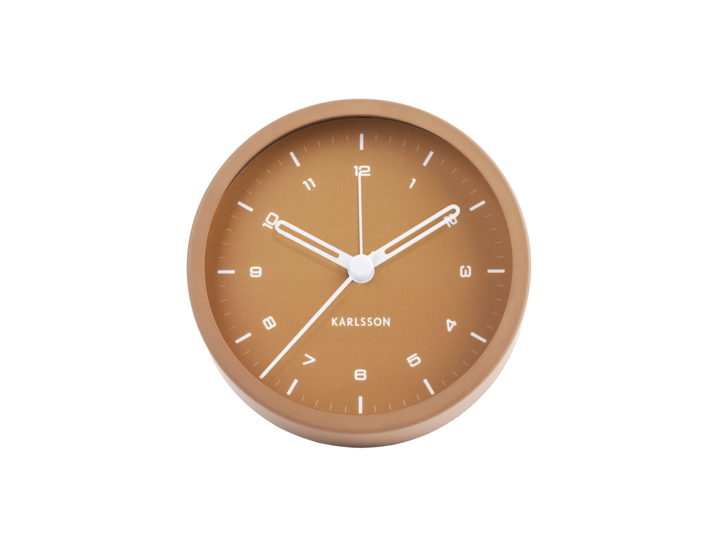 Tinge Alarm Clock - Brown