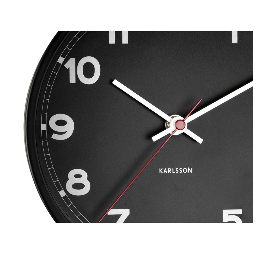 New Classic Clock - Small Black