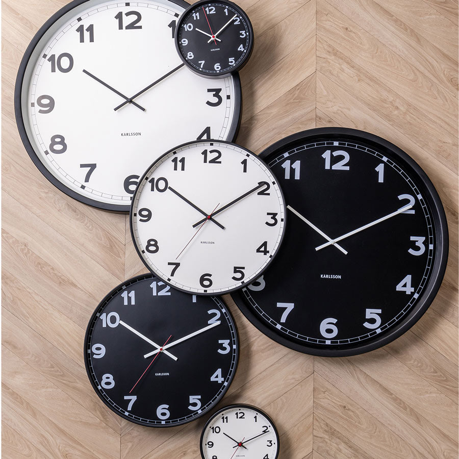 New Classic Clock - Small White