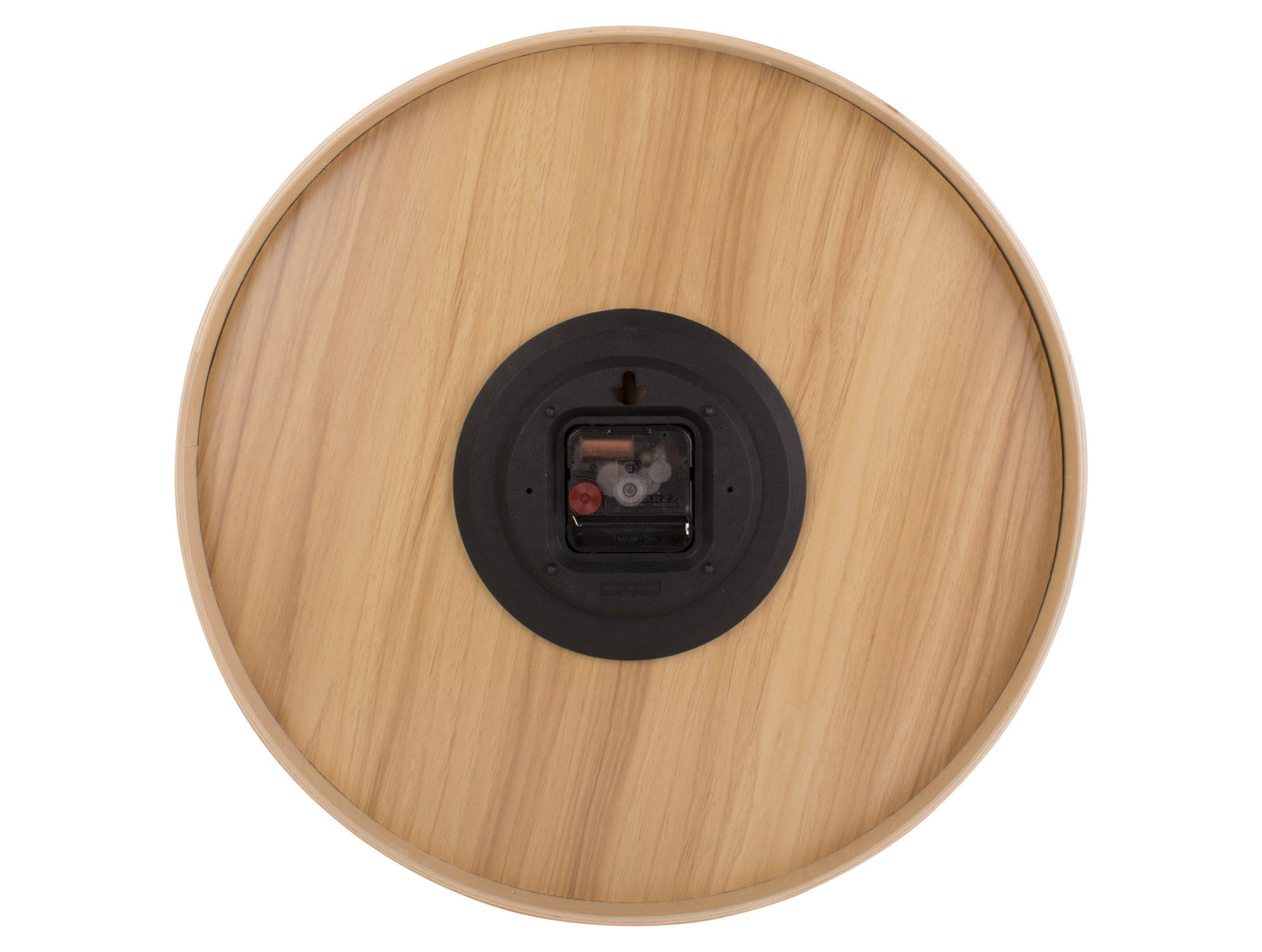 Pure Wood Grain Wall Clock - Medium Moss Green