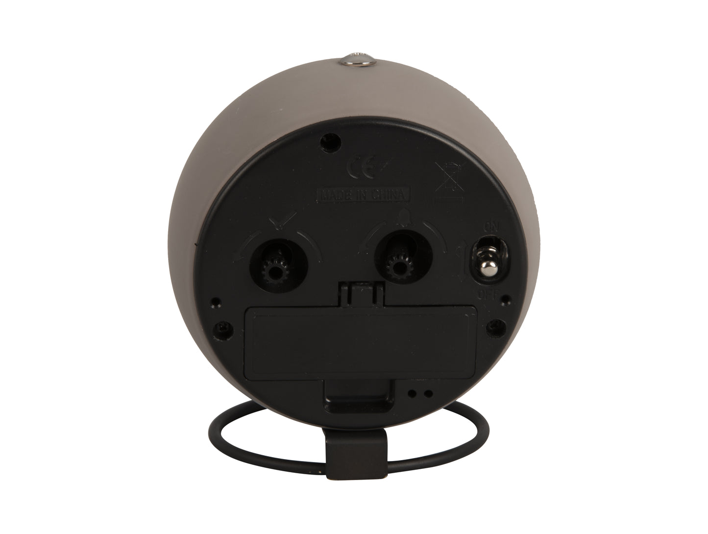Nirvana Globe Alarm Clock - Dark Warm Grey