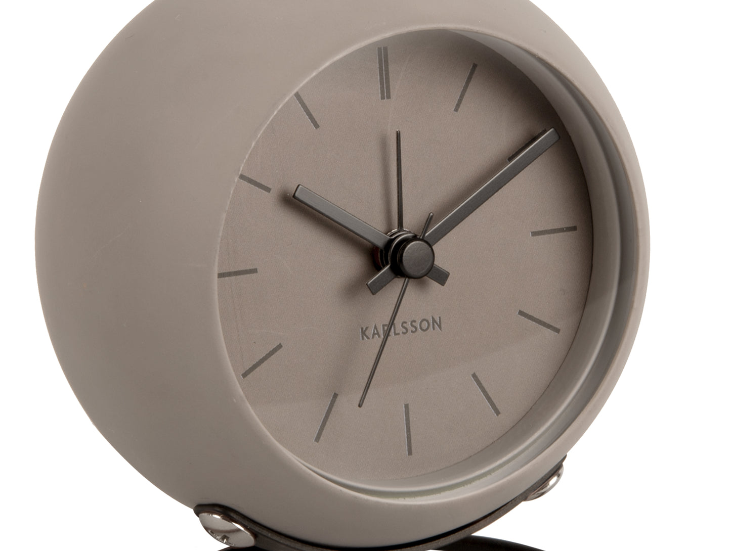 Nirvana Globe Alarm Clock - Dark Warm Grey
