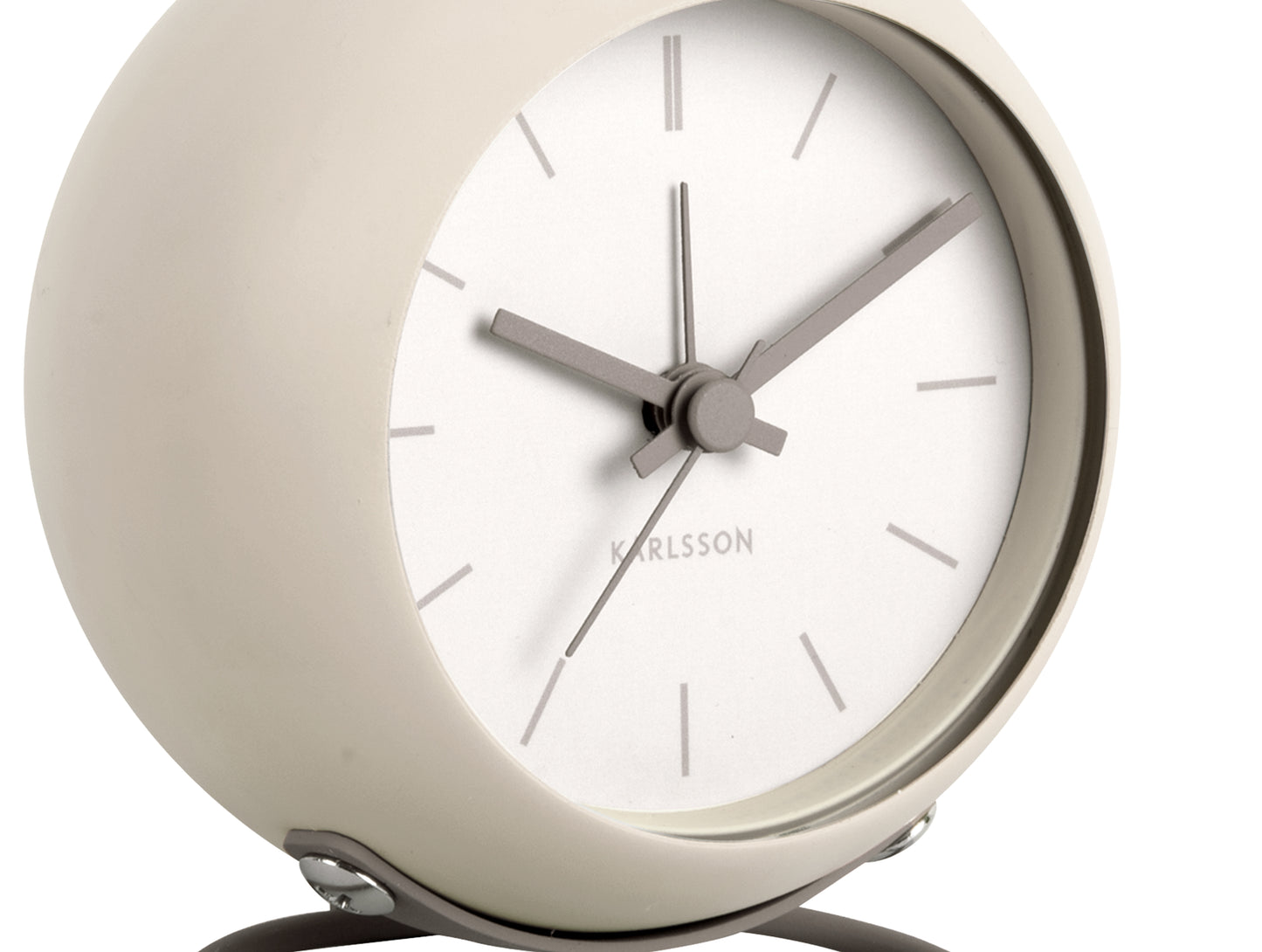 Nirvana Globe Alarm Clock - Warm Grey