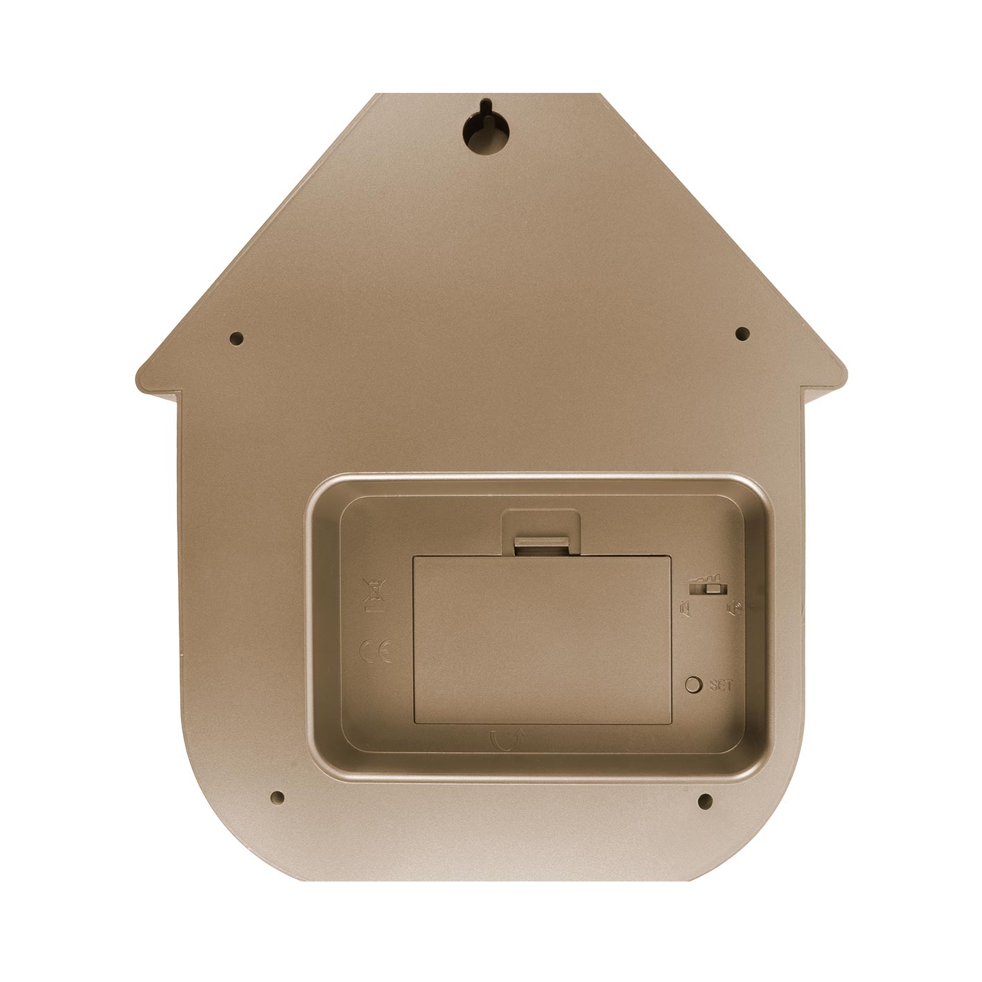 Modern Cuckoo Clock - Metallic Rose Gold