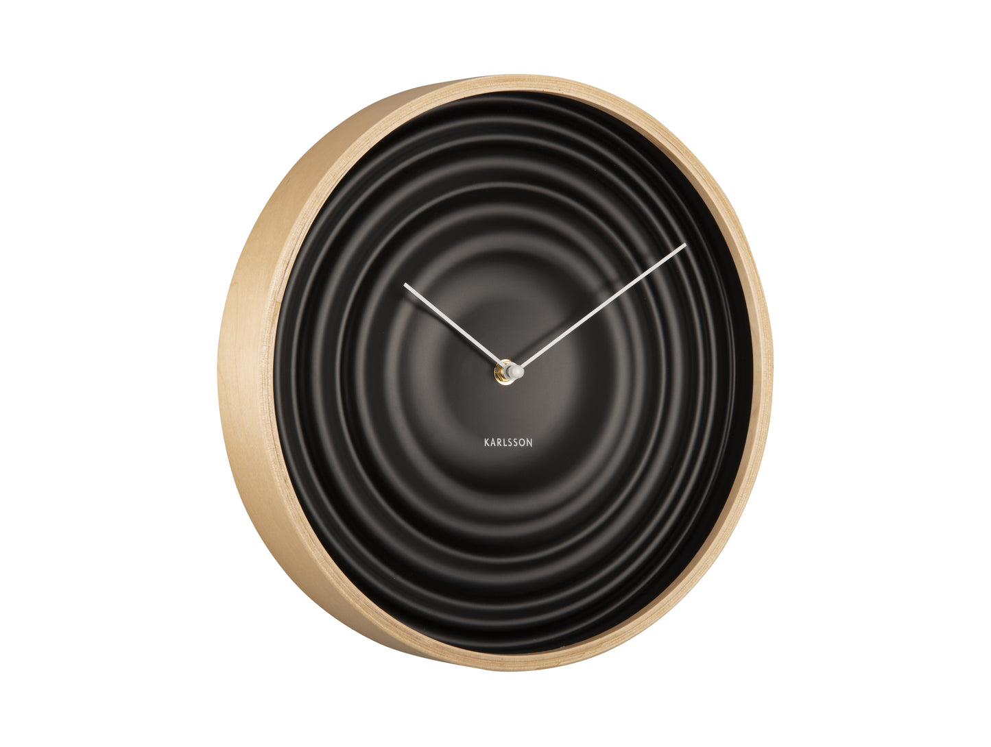 Scandi Ribble Clock - Black