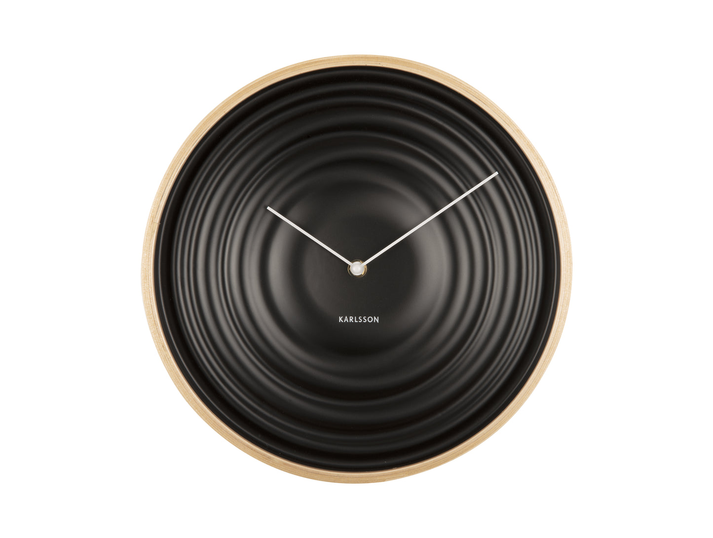 Scandi Ribble Clock - Black