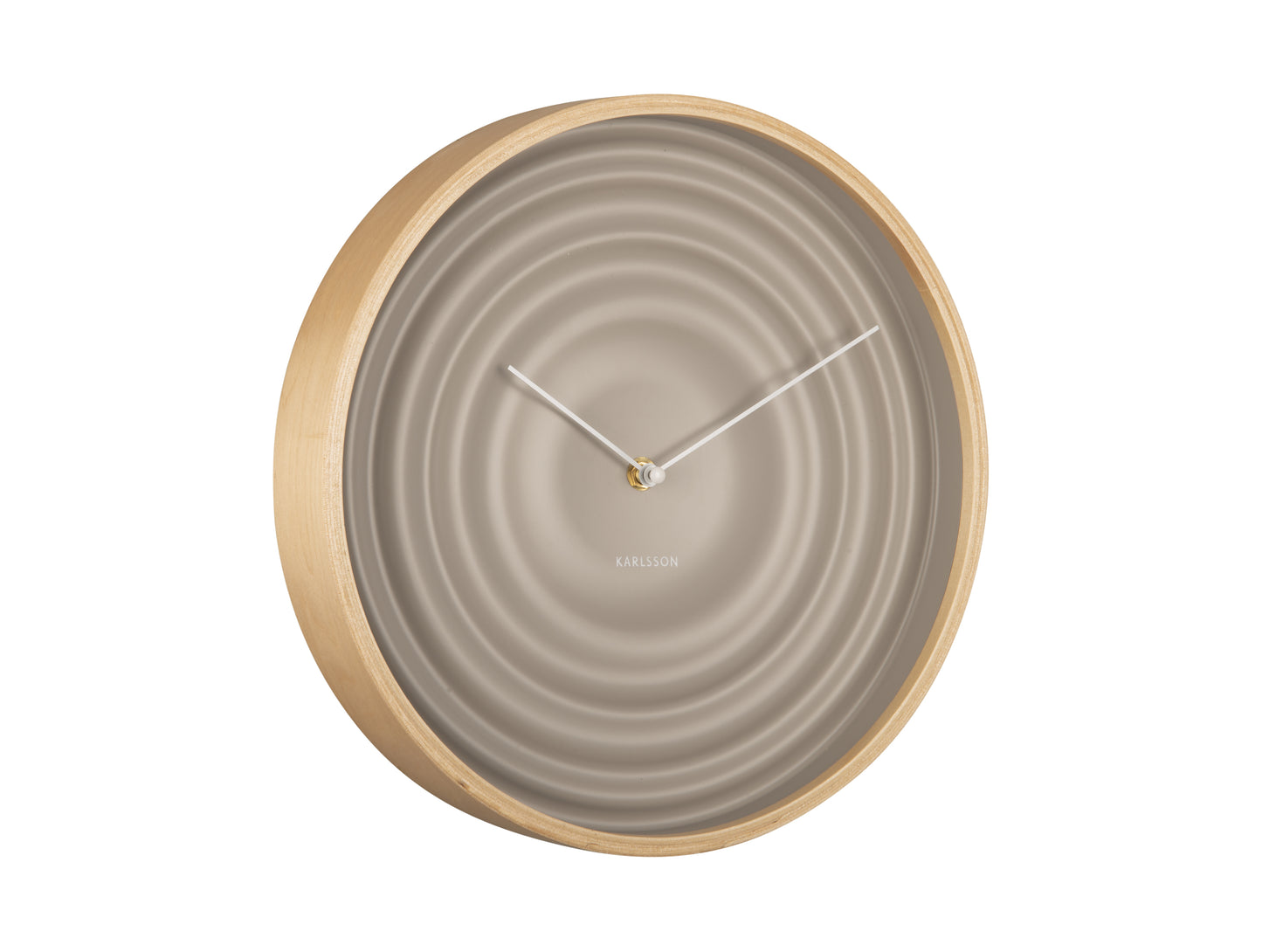 Scandi Ribble Clock - Grey