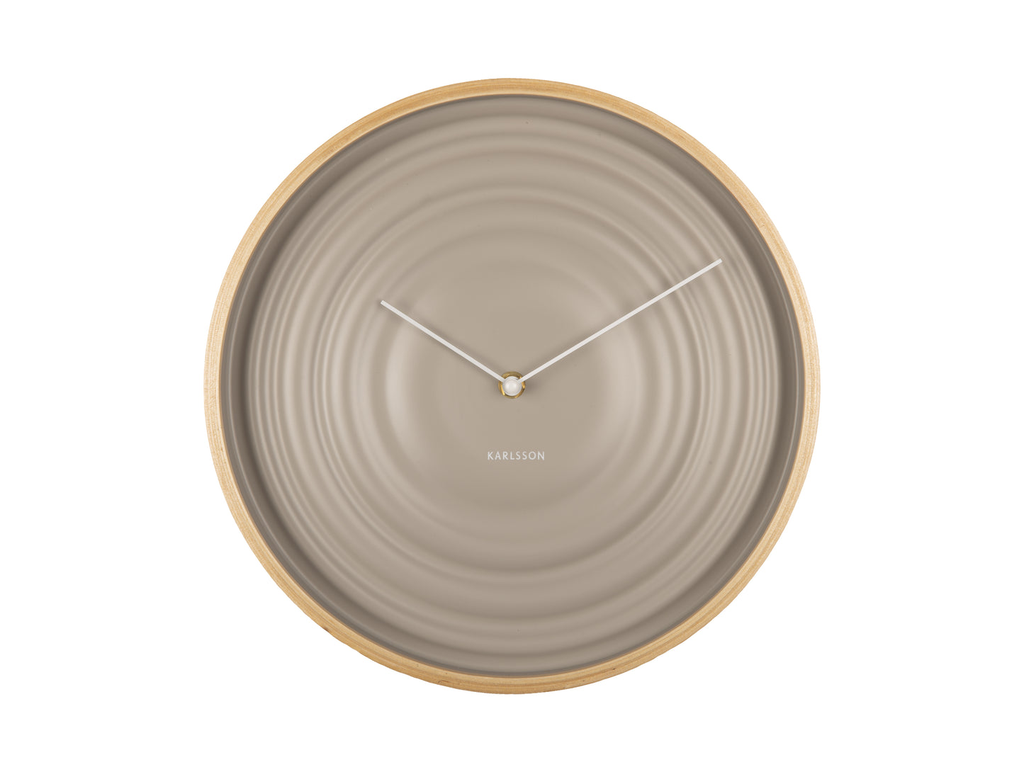Scandi Ribble Clock - Grey