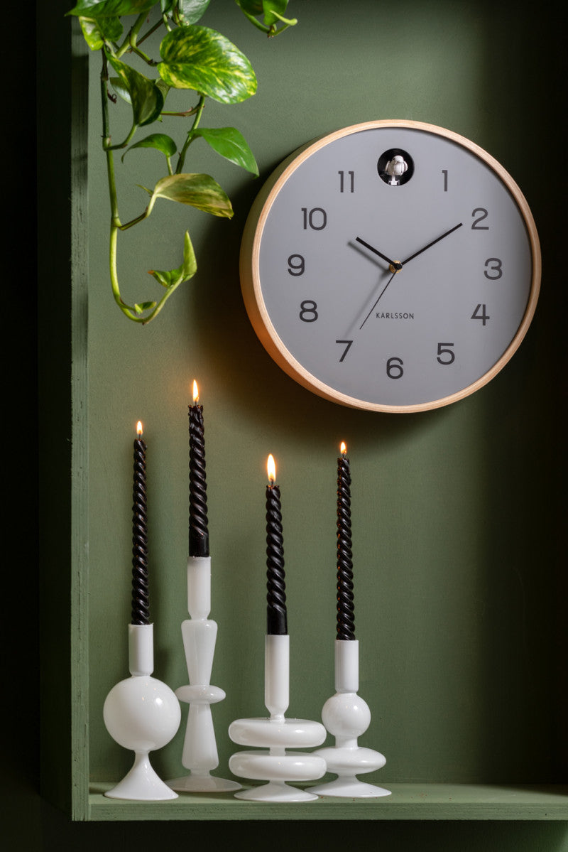 Natural Cuckoo Clock - Mouse Grey