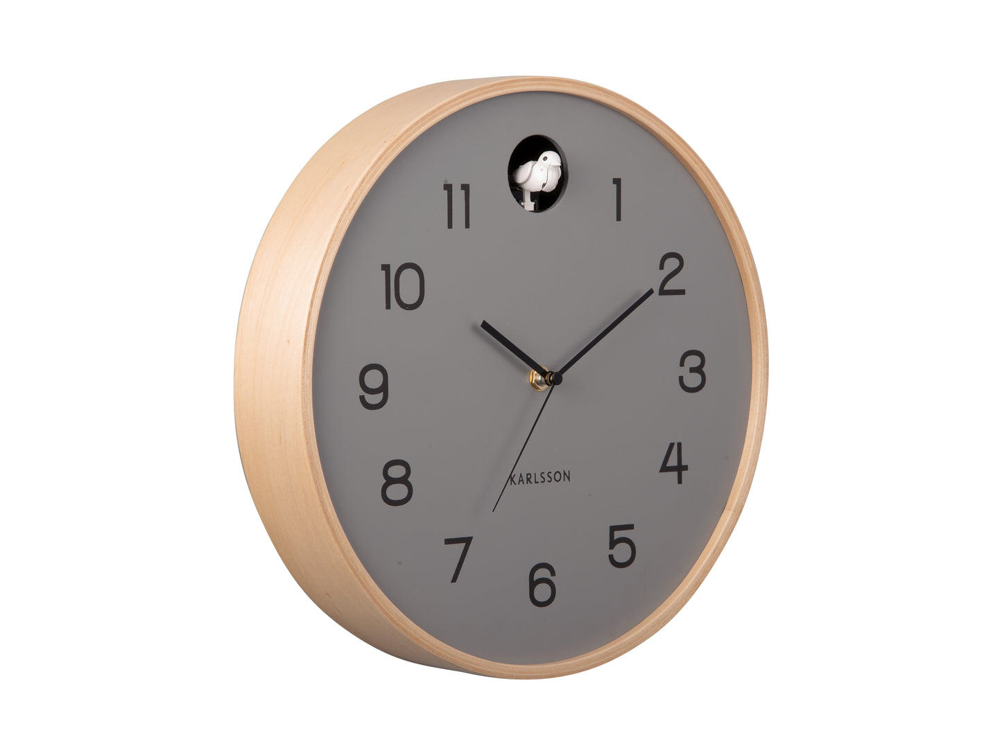 Natural Cuckoo Clock - Mouse Grey
