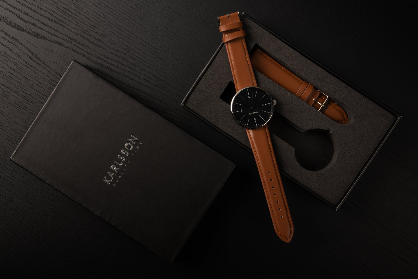 Men's Watch Normann - Black