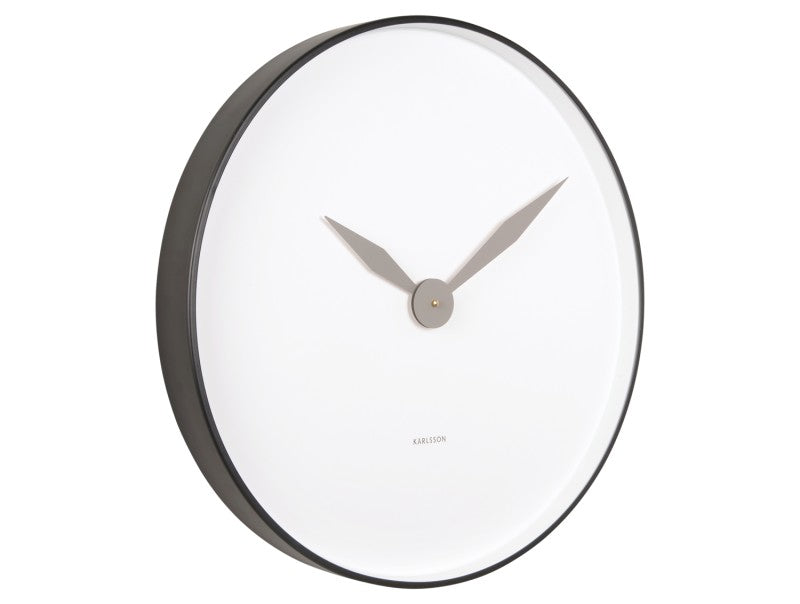 Albatross Wall Clock - Black