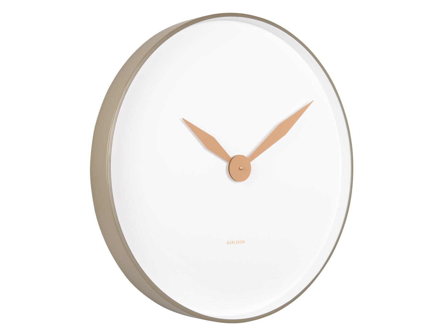 Albatross Wall Clock - Moss Green