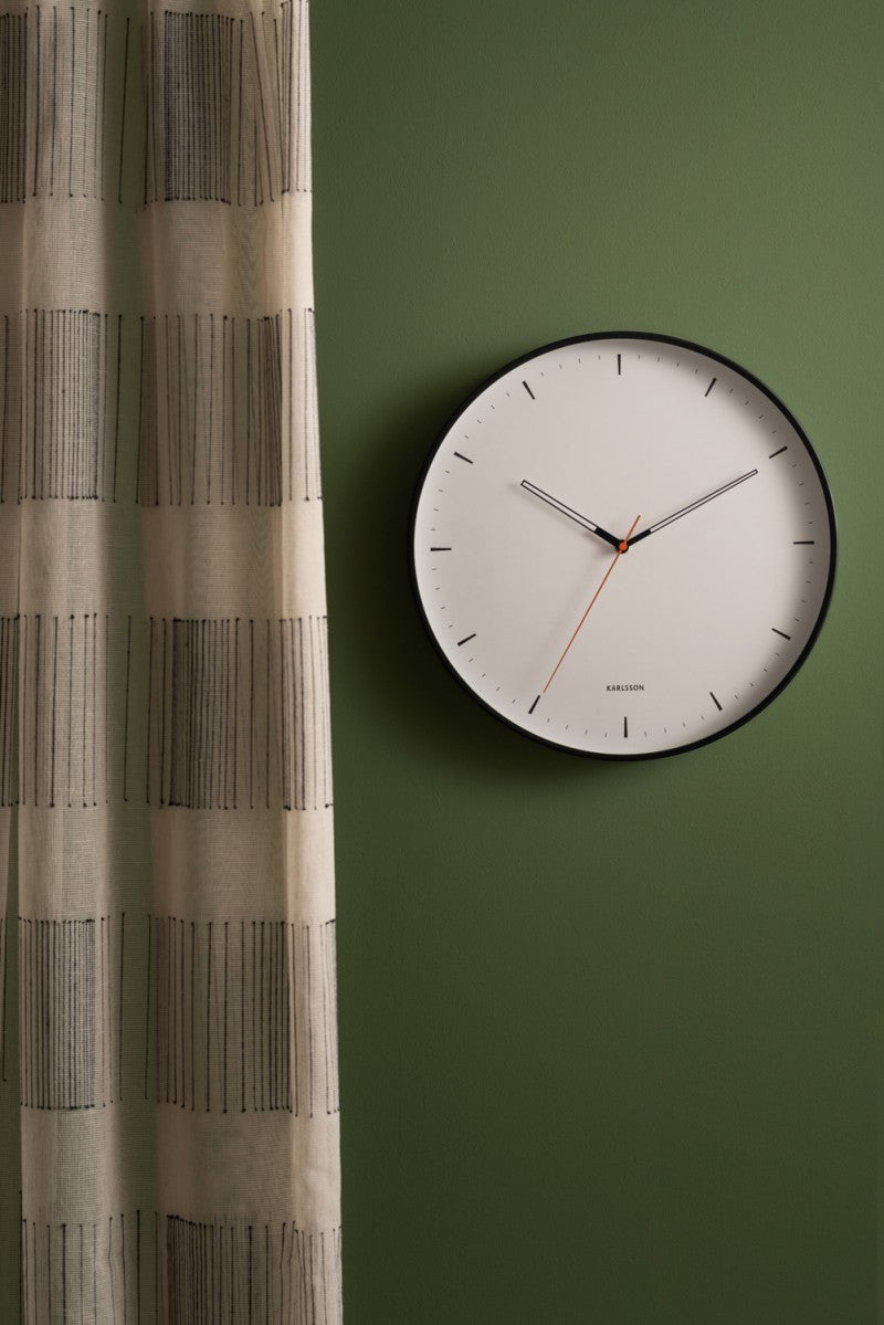 Calm Wall Clock - Black