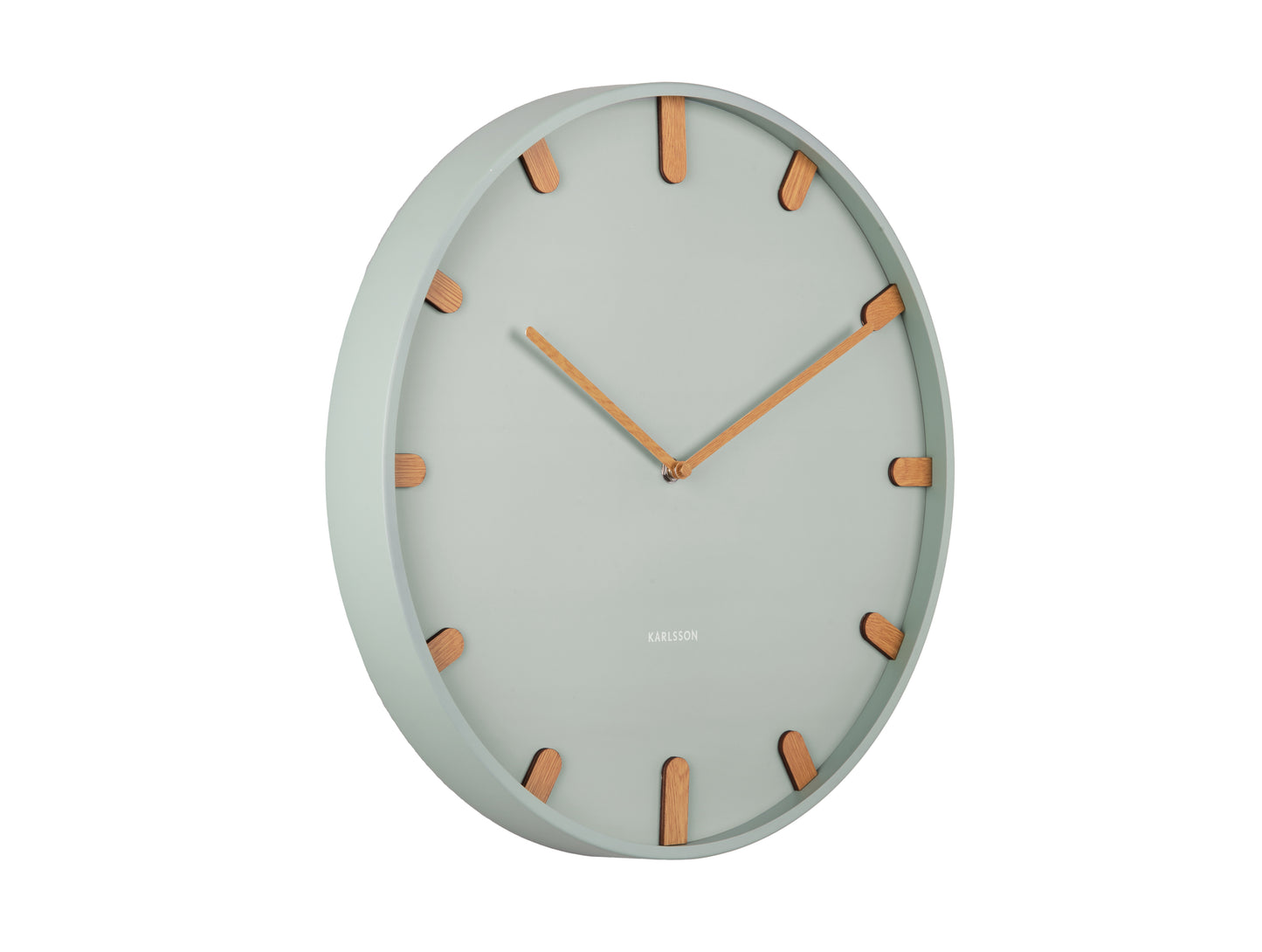 Grace Wall Clock - Grayed Jade