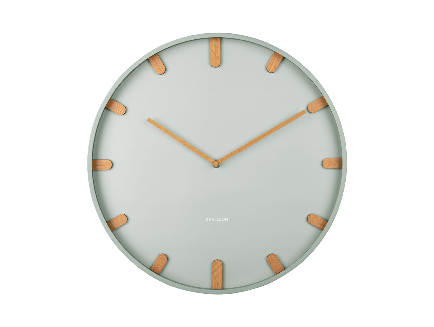 Grace Wall Clock - Grayed Jade