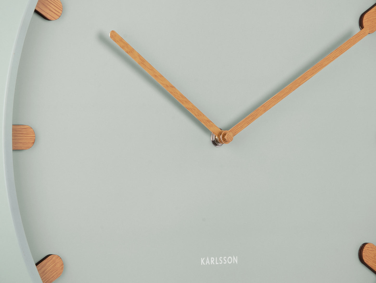 Grace Wall Clock - Grayed Jade