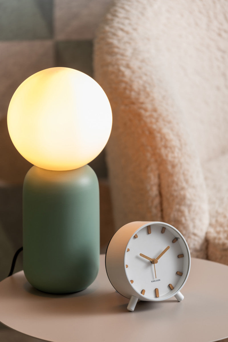 Grace Alarm Clock - White