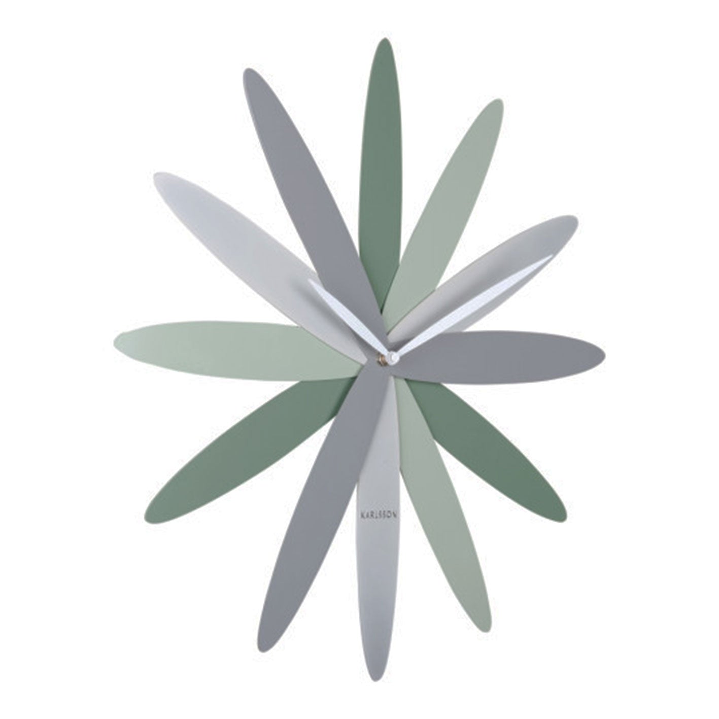 Bloom Wall Clock - Green