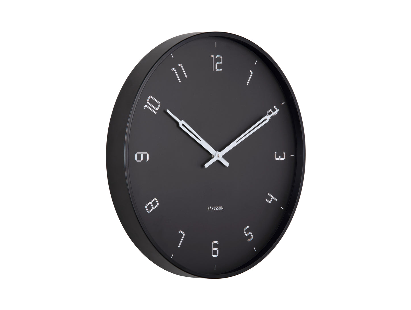 Stark Wall Clock - Black