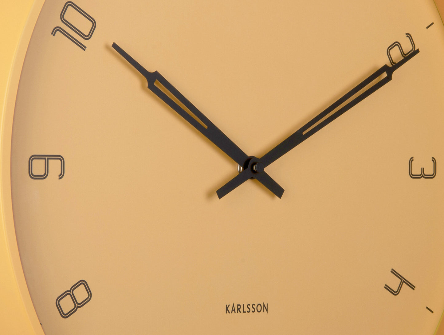 Stark Wall Clock - Honey Yellow