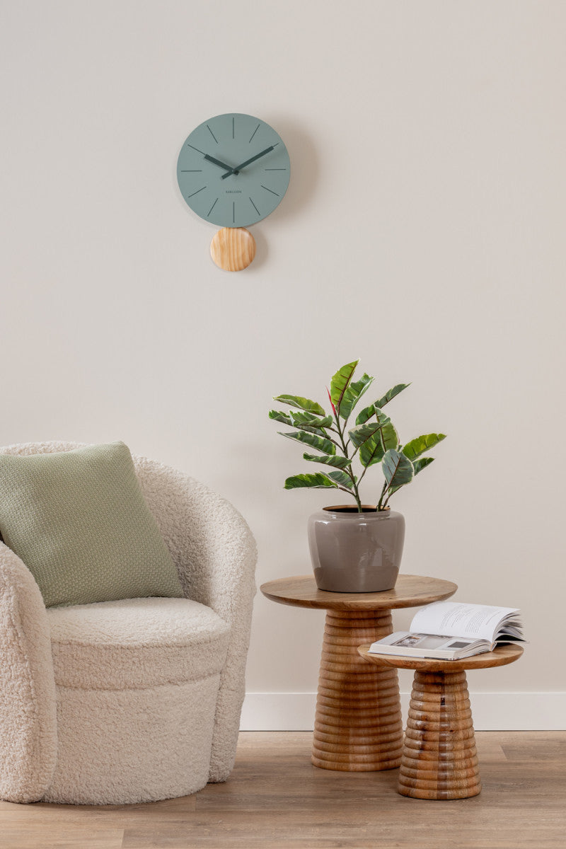 Arlo Pendulum Clock - Jungle Green