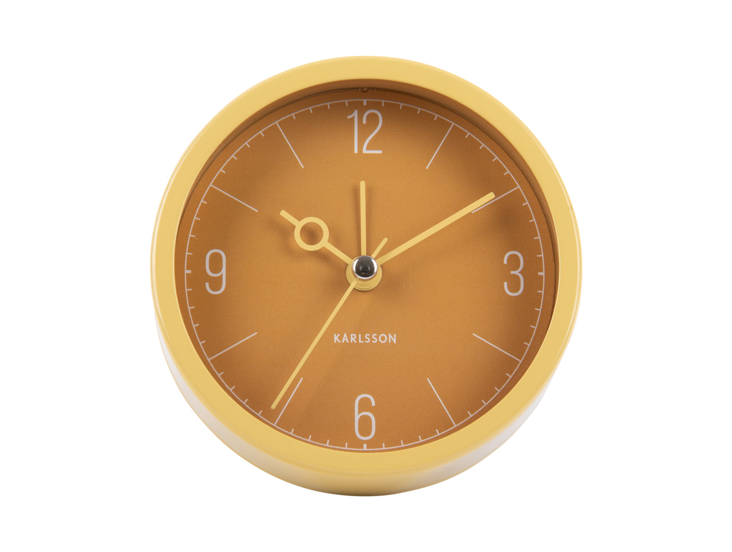 Monocle Alarm Clock - Ochre Yellow
