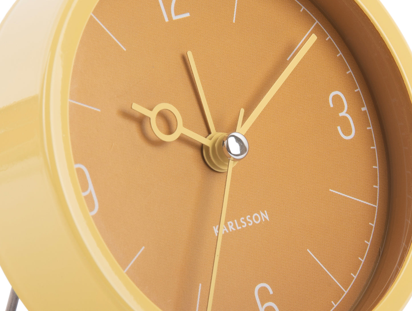 Monocle Alarm Clock - Ochre Yellow