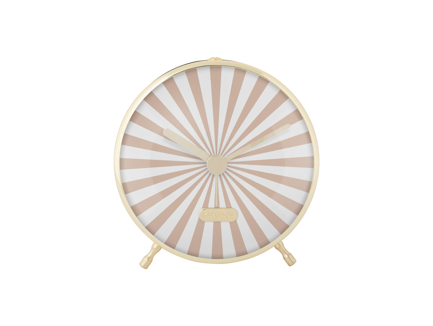 Candy Swirl Alarm Clock - Sand Brown