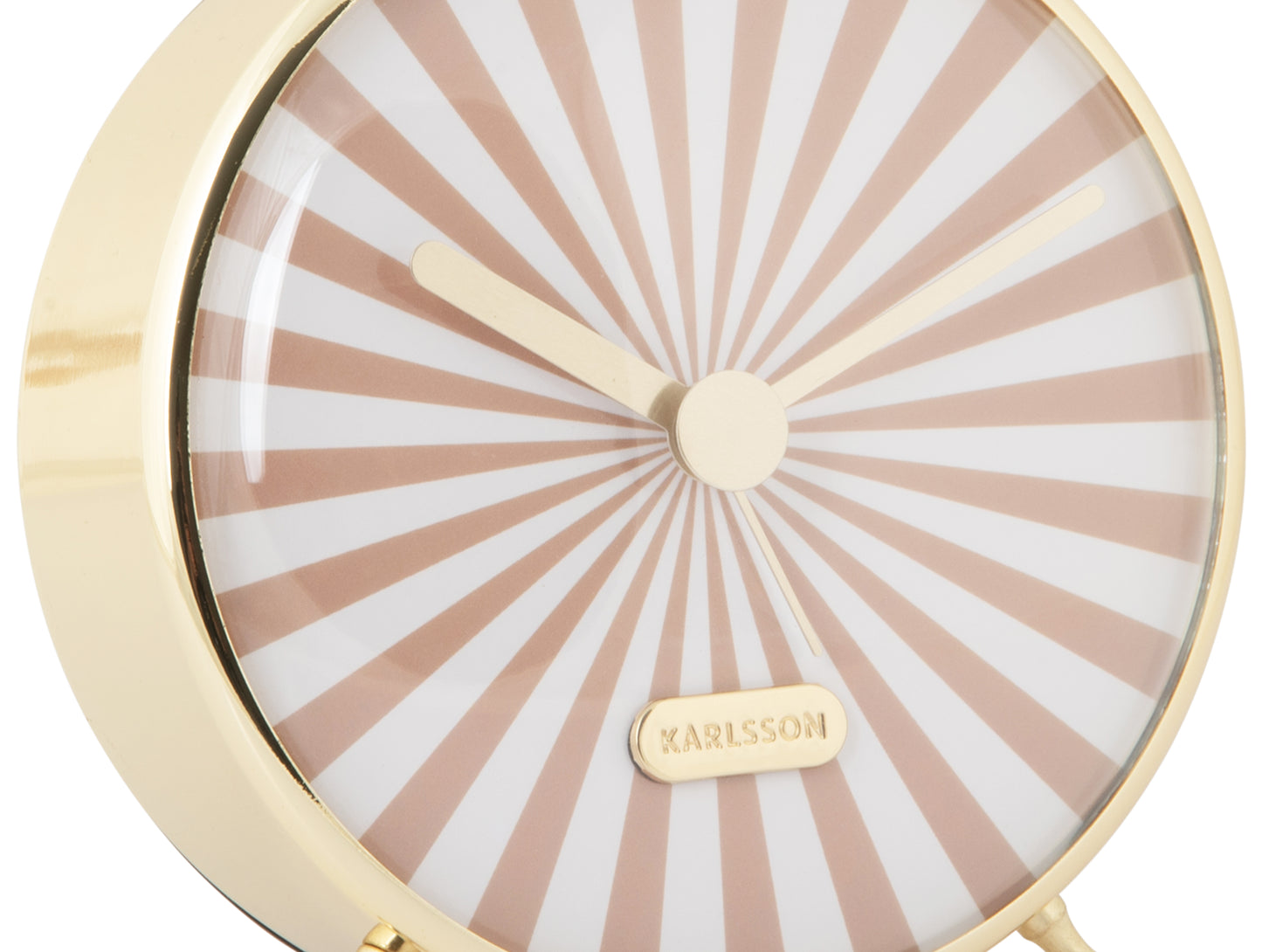 Candy Swirl Alarm Clock - Sand Brown