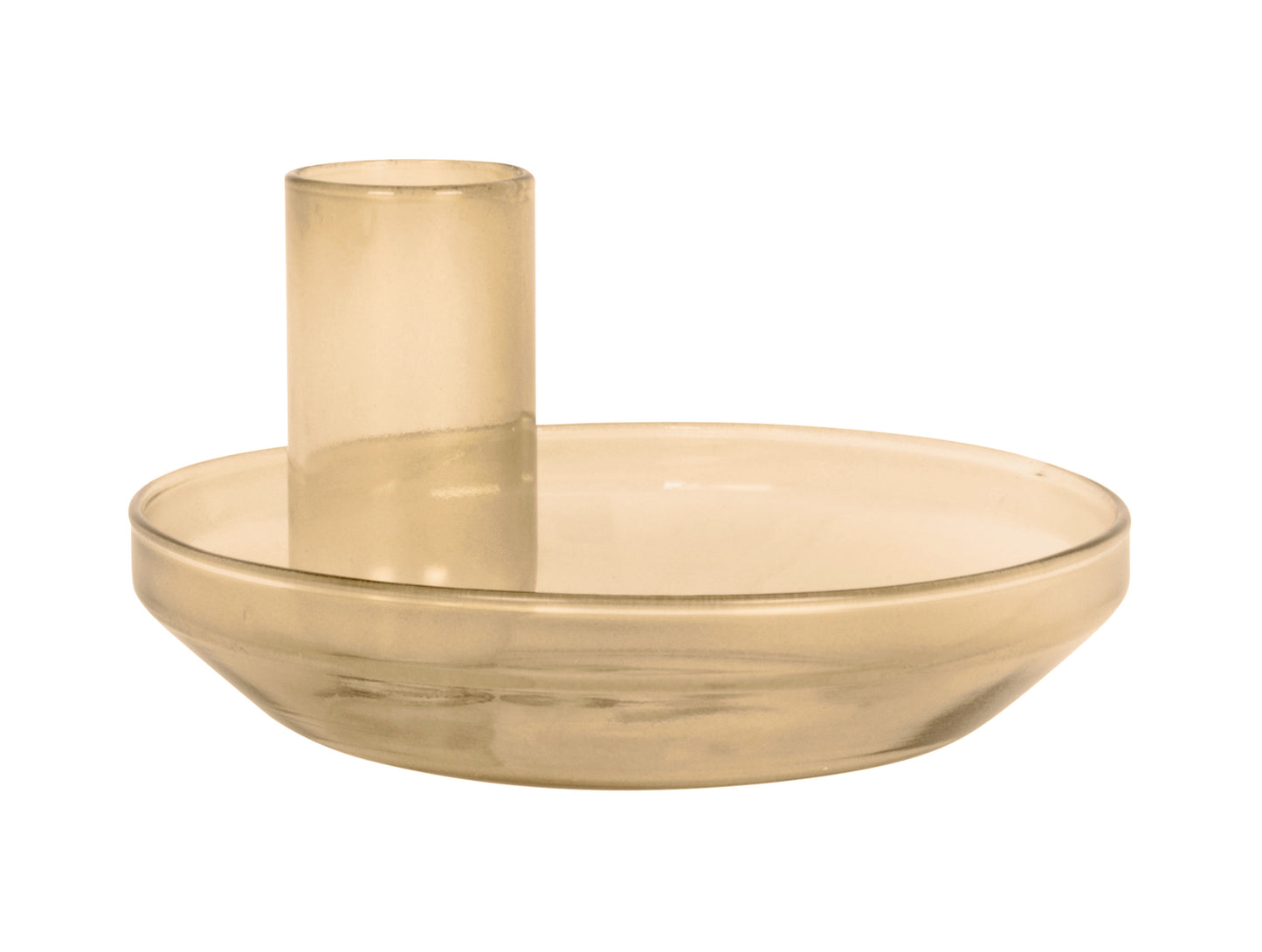 Tub Candle Holder - Sand Brown